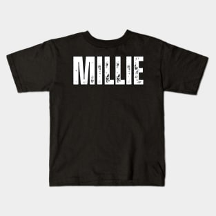 Millie Name Gift Birthday Holiday Anniversary Kids T-Shirt